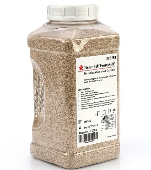 Tissue-Tek<sup>&reg;</sup> FormaGO<sup>&reg;</sup> Formalin Absorption Granules